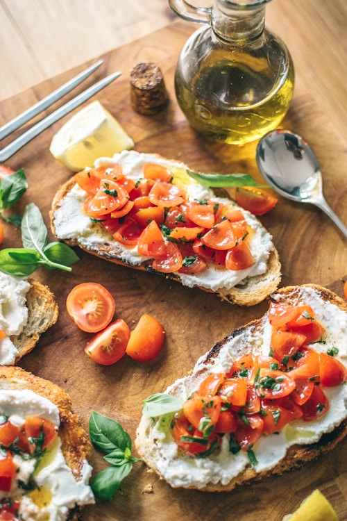 Smoked Salmon Bruschetta